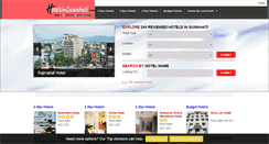 Desktop Screenshot of hotelsinguwahati.com